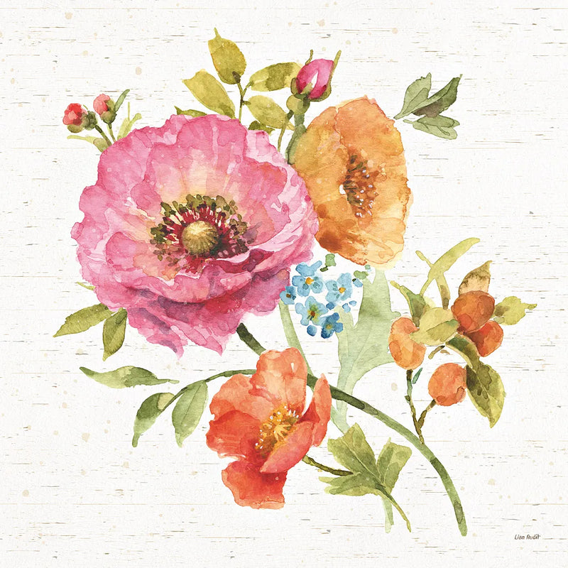 Country Fresh XV by Lisa Audit. SKU 42092a. Archival Giclee Fine art print for wall decor.
