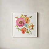 Country Fresh XV by Lisa Audit. Shown in a crisp white glass frame for a clean and minimalist style. Available as an archival giclee rolled canvas, fine art paper, or poster print. SKU 42092a.