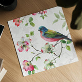 Dogwood Garden III by Lisa Audit. Shown as a detailed flat fine art print, highlighting archival giclee quality. Available as an archival giclee rolled canvas, fine art paper, or poster print. SKU 34765a.