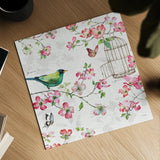 Dogwood Garden IV by Lisa Audit. Shown as a detailed flat fine art print, highlighting archival giclee quality. Available as an archival giclee rolled canvas, fine art paper, or poster print. SKU 34766a.