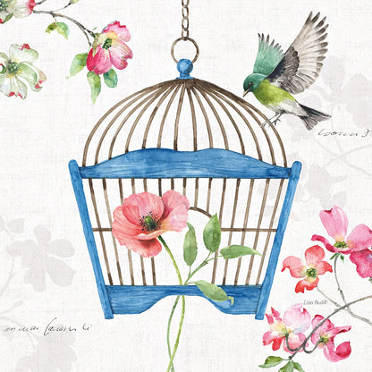 Dogwood Garden VIII by Lisa Audit. SKU 34770a. Archival Giclee Fine art print for wall decor.