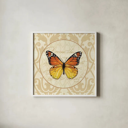 End of Summer IV by Lisa Audit. Shown in a crisp white glass frame for a clean and minimalist style. Available as an archival giclee rolled canvas, fine art paper, or poster print. SKU 9071a.