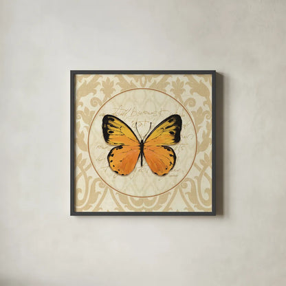 End of Summer V by Lisa Audit. Shown in a sleek black glass frame for a contemporary gallery look. Available as an archival giclee rolled canvas, fine art paper, or poster print. SKU 9072a.