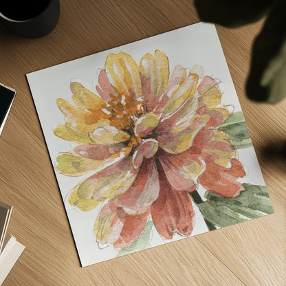 Fall Meadow VIII by Lisa Audit. Shown as a detailed flat fine art print, highlighting archival giclee quality. Available as an archival giclee rolled canvas, fine art paper, or poster print. SKU 55393a.