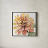 Fall Meadow VIII by Lisa Audit. Shown in a sleek black glass frame for a contemporary gallery look. Available as an archival giclee rolled canvas, fine art paper, or poster print. SKU 55393a.