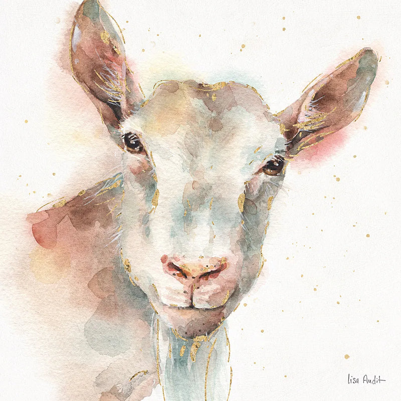 Farm Friends I by Lisa Audit. SKU 26532a. Archival Giclee Fine art print for wall decor.
