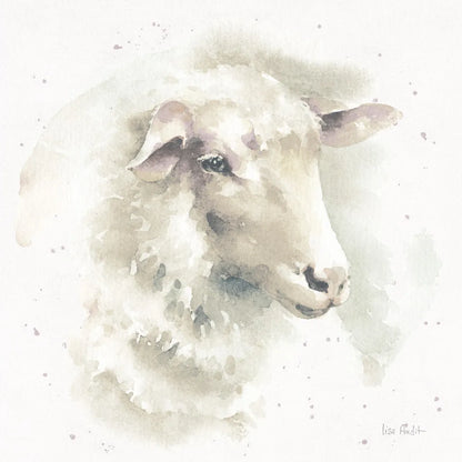 Farm Friends IV Neutral by Lisa Audit. SKU 39929a. Archival Giclee Fine art print for wall decor.