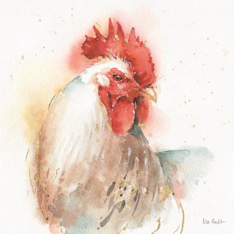 Farm Friends V by Lisa Audit. SKU 26536a. Archival Giclee Fine art print for wall decor.