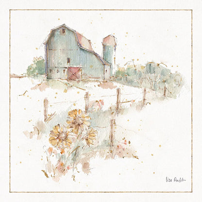 Farm Friends XIV by Lisa Audit. SKU 26545a. Archival Giclee Fine art print for wall decor.