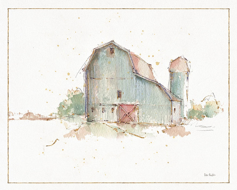 Farm Friends XIV Barn by Lisa Audit