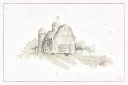Farm Friends XV Barn Neutral by Lisa Audit. SKU 39937i. Archival Giclee Fine art print for wall decor.