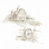 Farm Friends XV Neutral by Lisa Audit. SKU 48159a. Archival Giclee Fine art print for wall decor.