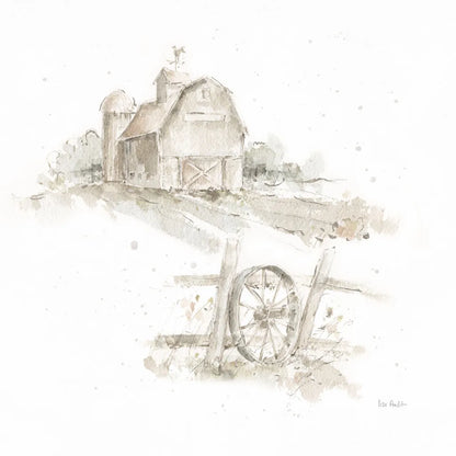 Farm Friends XV Neutral by Lisa Audit. SKU 48159a. Archival Giclee Fine art print for wall decor.