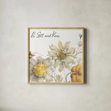 Fields of Gold III Know by Lisa Audit. Shown in a natural wood glass frame for a timeless modern aesthetic. Available as an archival giclee rolled canvas, fine art paper, or poster print. SKU 41570a.