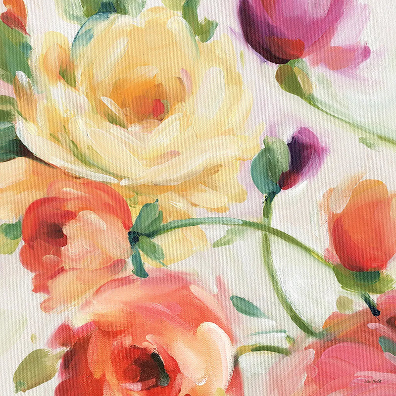 Florabundance III by Lisa Audit. SKU 33490a. Archival Giclee Fine art print for wall decor.