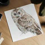 Forest Friends III by Lisa Audit. Shown as a detailed flat fine art print, highlighting archival giclee quality. Available as an archival giclee rolled canvas, fine art paper, or poster print. SKU 42020a.