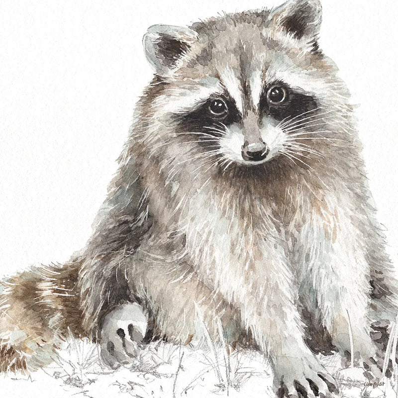 Forest Friends IV by Lisa Audit. SKU 42021a. Archival Giclee Fine art print for wall decor.
