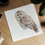 Forest Friends IX by Lisa Audit. Shown as a detailed flat fine art print, highlighting archival giclee quality. Available as an archival giclee rolled canvas, fine art paper, or poster print. SKU 42026a.