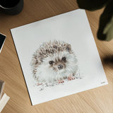 Forest Friends VII by Lisa Audit. Shown as a detailed flat fine art print, highlighting archival giclee quality. Available as an archival giclee rolled canvas, fine art paper, or poster print. SKU 42024a.
