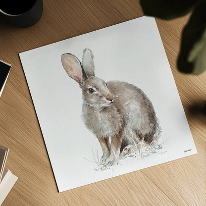 Forest Friends VIII by Lisa Audit. Shown as a detailed flat fine art print, highlighting archival giclee quality. Available as an archival giclee rolled canvas, fine art paper, or poster print. SKU 42025a.