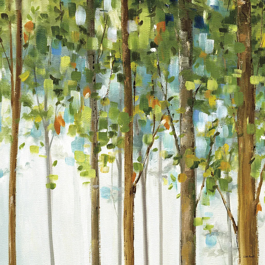 Forest Study III by Lisa Audit. SKU 11275a. Archival Giclee Fine art print for wall decor.