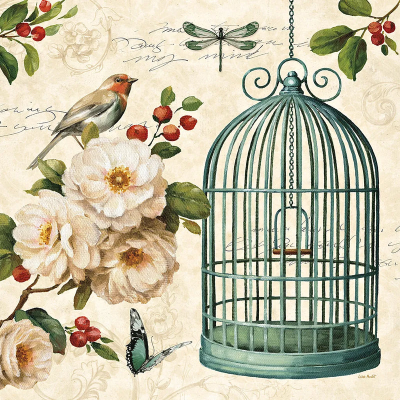 Free as a Bird I by Lisa Audit. SKU 11911a. Archival Giclee Fine art print for wall decor.