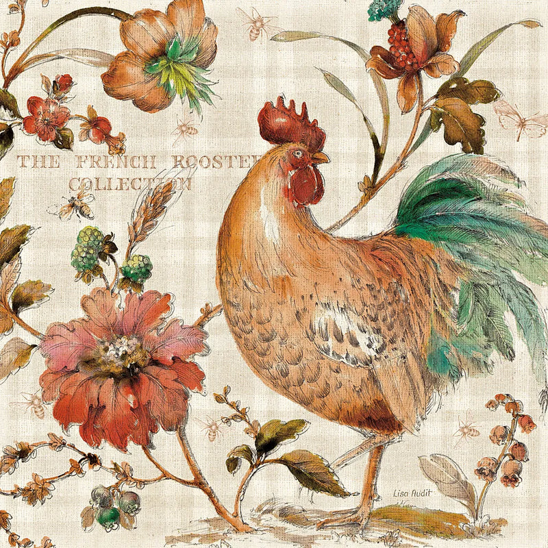 French Country III by Lisa Audit. SKU 15768a. Archival Giclee Fine art print for wall decor.