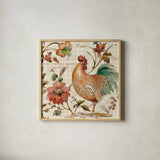 French Country III by Lisa Audit. Shown in a natural wood glass frame for a timeless modern aesthetic. Available as an archival giclee rolled canvas, fine art paper, or poster print. SKU 15768a.