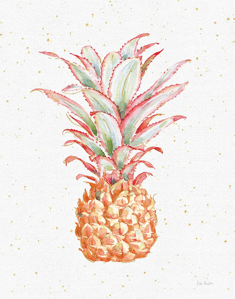 Gracefully Blush Pineapple XII by Lisa Audit