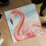 Gracefully Pink III Water Wash by Lisa Audit. Shown as a detailed flat fine art print, highlighting archival giclee quality. Available as an archival giclee rolled canvas, fine art paper, or poster print. SKU 98662a.