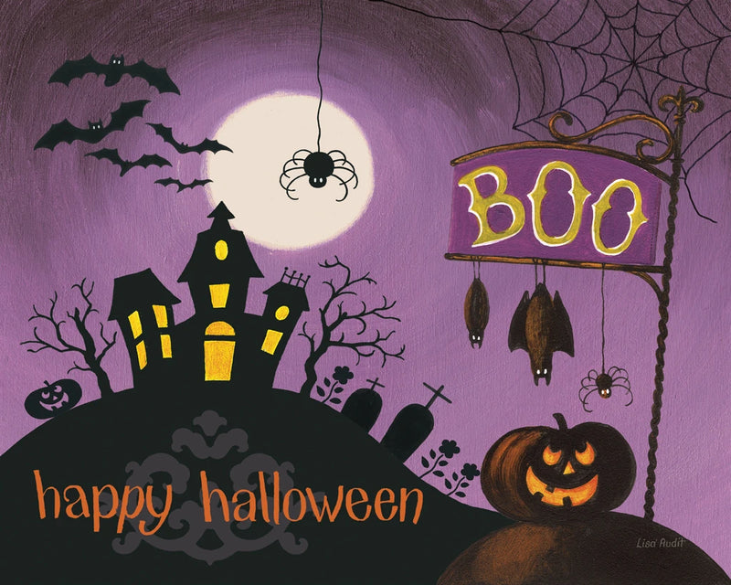 Happy Haunting I by Lisa Audit