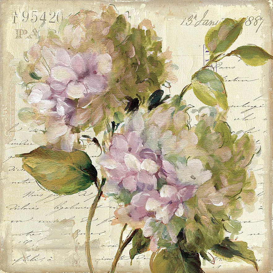Harmonious V Marche de Fleurs Script by Lisa Audit. SKU 17680a. Archival Giclee Fine art print for wall decor.