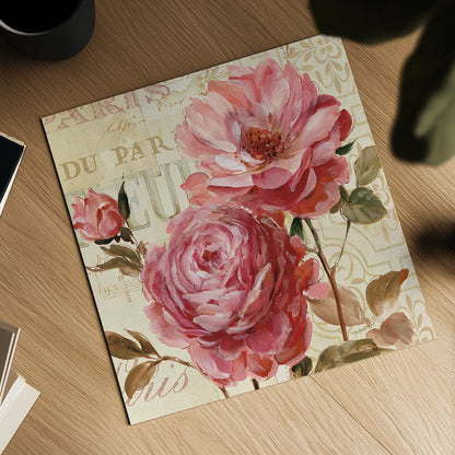 Harmonious VI v2 by Lisa Audit. Shown as a detailed flat fine art print, highlighting archival giclee quality. Available as an archival giclee rolled canvas, fine art paper, or poster print. SKU 15590a.