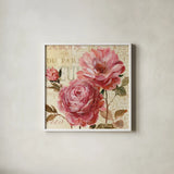 Harmonious VI v2 by Lisa Audit. Shown in a crisp white glass frame for a clean and minimalist style. Available as an archival giclee rolled canvas, fine art paper, or poster print. SKU 15590a.