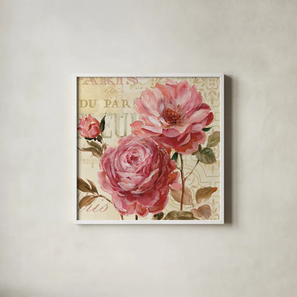 Harmonious VI v2 by Lisa Audit. Shown in a crisp white glass frame for a clean and minimalist style. Available as an archival giclee rolled canvas, fine art paper, or poster print. SKU 15590a.