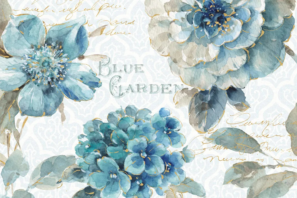 Indigold I by Lisa Audit. SKU 24196i. Archival Giclee Fine art print for wall decor.