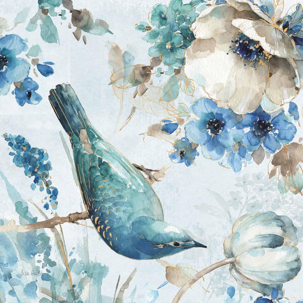 Indigold II by Lisa Audit. SKU 24197a. Archival Giclee Fine art print for wall decor.