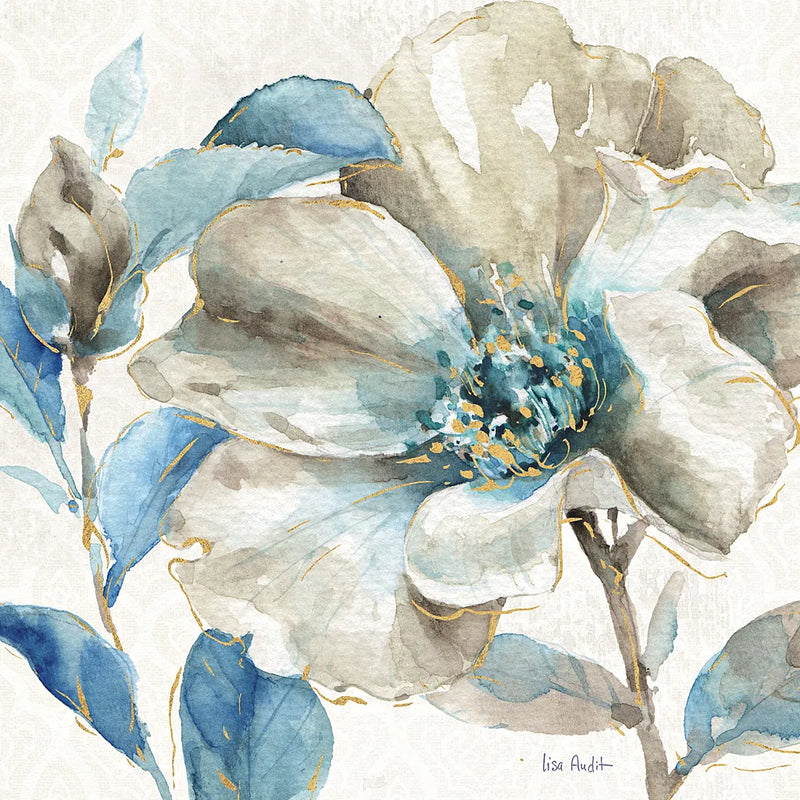 Indigold IV by Lisa Audit. SKU 24199a. Archival Giclee Fine art print for wall decor.