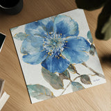 Indigold V by Lisa Audit. Shown as a detailed flat fine art print, highlighting archival giclee quality. Available as an archival giclee rolled canvas, fine art paper, or poster print. SKU 24200a.