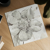 Indigold VI Gray by Lisa Audit. Shown as a detailed flat fine art print, highlighting archival giclee quality. Available as an archival giclee rolled canvas, fine art paper, or poster print. SKU 45750a.