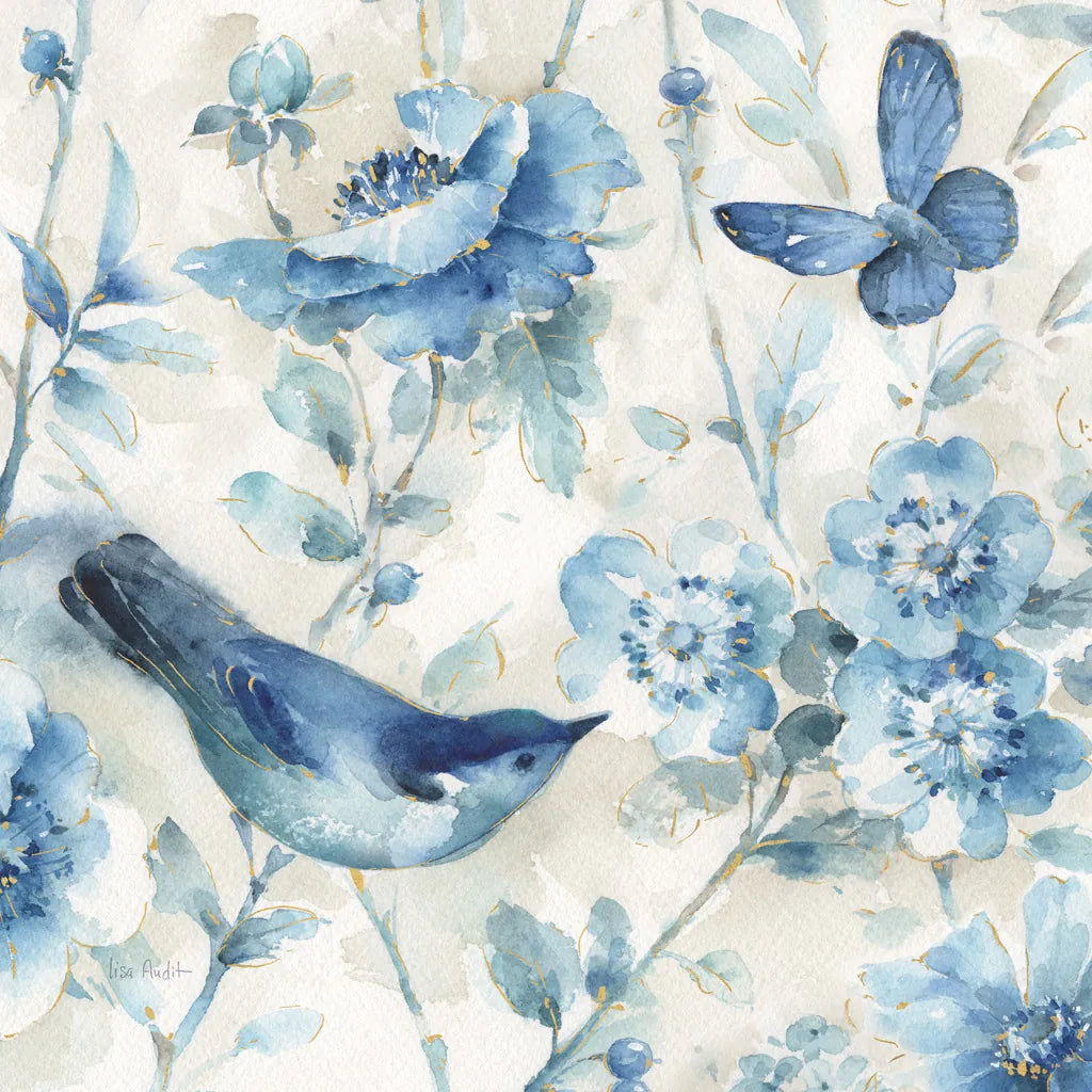 Indigold XI by Lisa Audit. SKU 24206a. Archival Giclee Fine art print for wall decor.