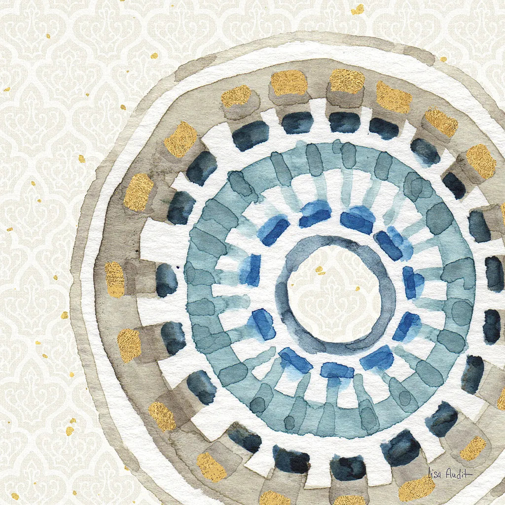 Indigold XIV by Lisa Audit. SKU 24209a. Archival Giclee Fine art print for wall decor.