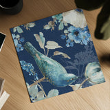 Indigold XXIV by Lisa Audit. Shown as a detailed flat fine art print, highlighting archival giclee quality. Available as an archival giclee rolled canvas, fine art paper, or poster print. SKU 24381a.