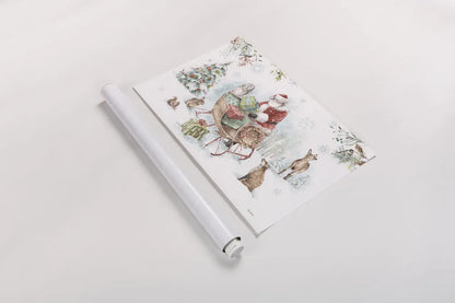 Magical Holidays I by Lisa Audit. shown as a rolled paper print. Available as archival giclee rolled canvas, fine art paper, or poster print. SKU 54761i.