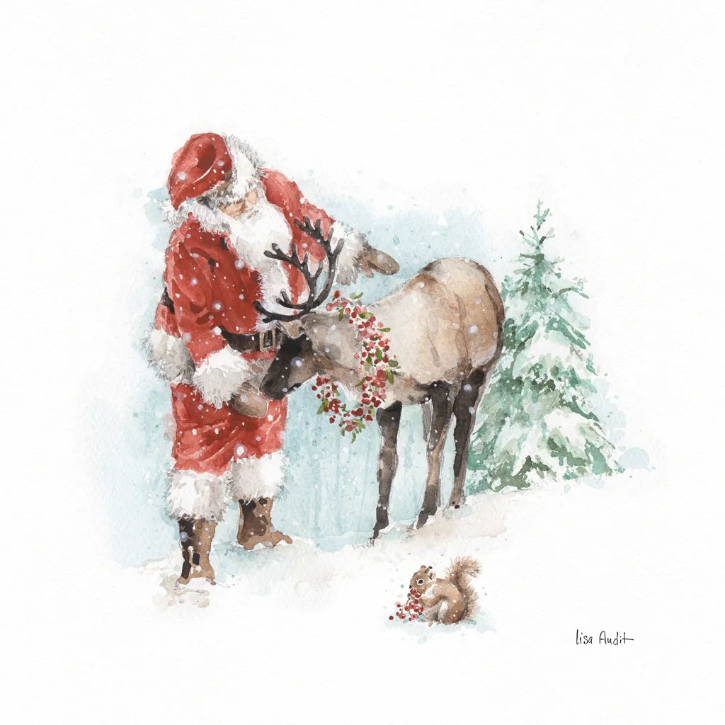 Magical Holidays III by Lisa Audit. SKU 54763a. Archival Giclee Fine art print for wall decor.