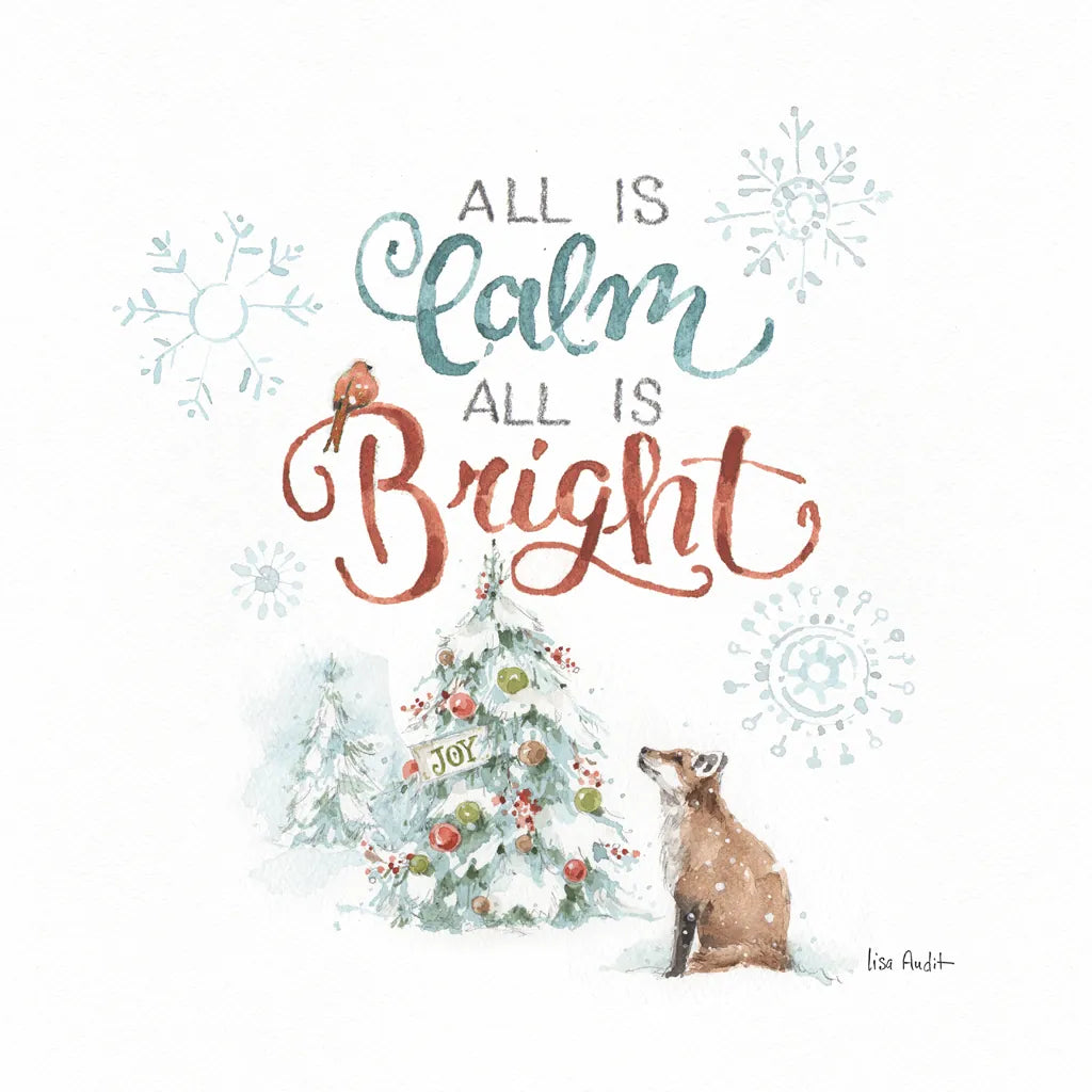 Magical Holidays VI by Lisa Audit. SKU 54766a. Archival Giclee Fine art print for wall decor.