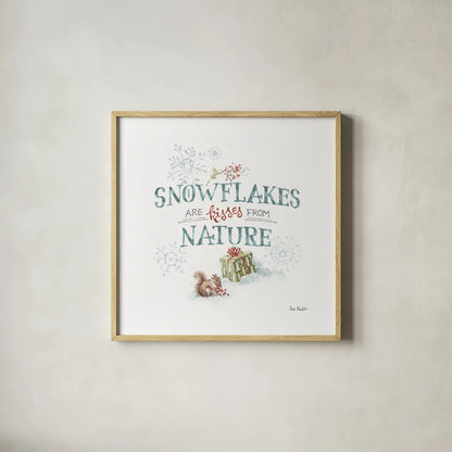 Magical Holidays VIII by Lisa Audit. Shown in a natural wood glass frame for a timeless modern aesthetic. Available as an archival giclee rolled canvas, fine art paper, or poster print. SKU 54768a.