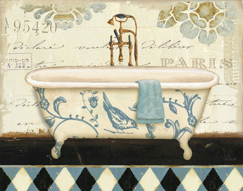 Marche De Fleurs Bath II by Lisa Audit