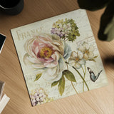 Marche de Fleurs III Crop by Lisa Audit. Shown as a detailed flat fine art print, highlighting archival giclee quality. Available as an archival giclee rolled canvas, fine art paper, or poster print. SKU 5774a.