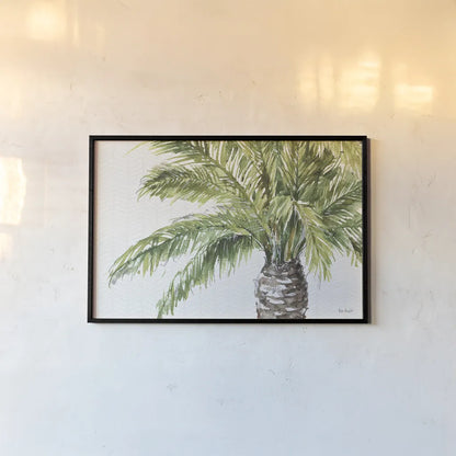 Mixed Greens II by Lisa Audit. shown as a paper print in a black flame. Available as a archival giclee rolled canvas, fine art paper, or poster print. SKU 36460i.